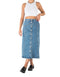 MIDI A LINE SKIRT
